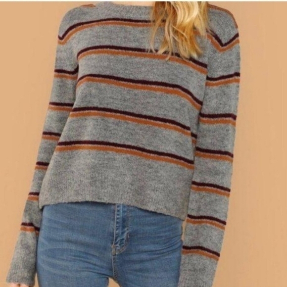 EMORY PARK AMELIA CROPPED PULLOVER, SZ MEDIUM - Picture 2 of 11